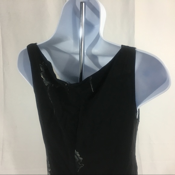 Casual Corner Black Floral Maxi Dress - Picture 4 of 5